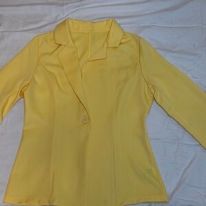 SHEIN Sunny Yellow Blazer